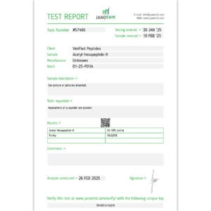 acetyl hexapeptide 8 (argireline) 200mg acetyl hexapeptide 8 (argireline) 200mg