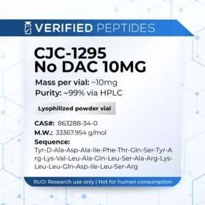 cjc 1295 no dac peptide (10mg)