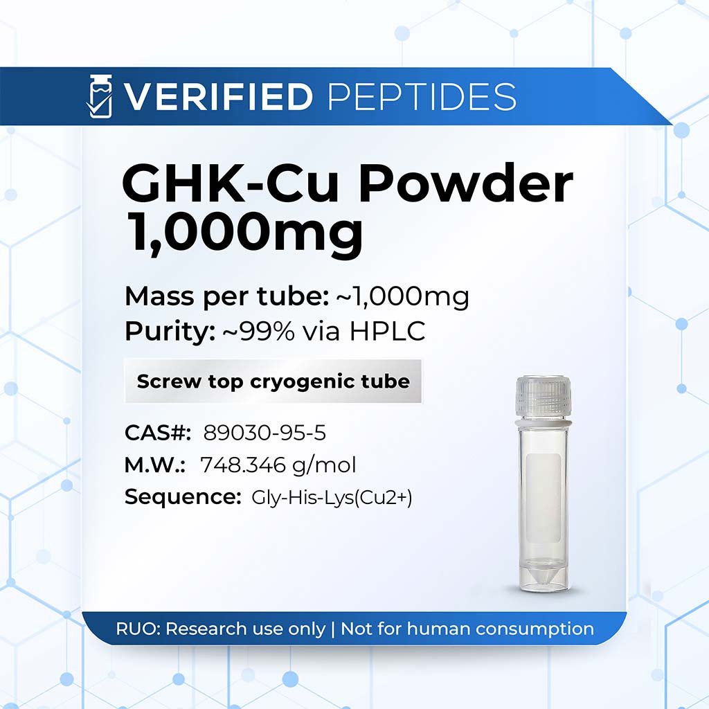 powder: ghk cu 1000mg powder: ghk cu 1000mg