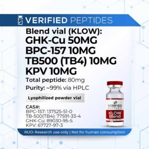 kpv ghk cu bpc 157 tb 500 (klow)