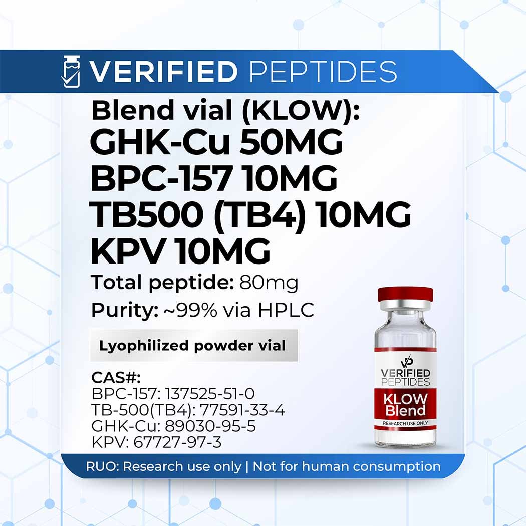 kpv ghk cu bpc 157 tb 500 (klow) kpv ghk cu bpc 157 tb 500 (klow)