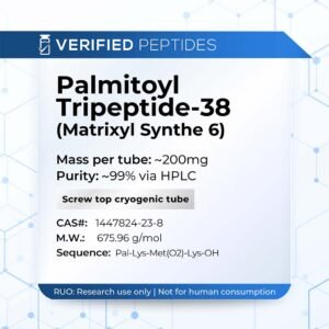 Pal Tripeptide-38 (Matrixyl Synthe6) 200MG pal tripeptide 38 (matrixyl synthe6) 200mg