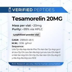 tesamoreln peptide (20mg)