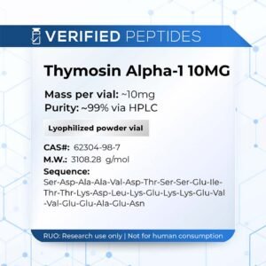 thymosin alpha 1 peptide (10mg