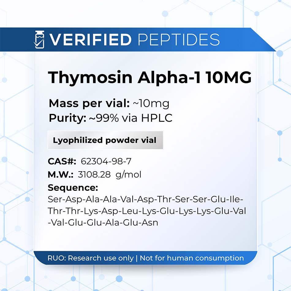 thymosin alpha 1 peptide (10mg thymosin alpha 1 peptide (10mg